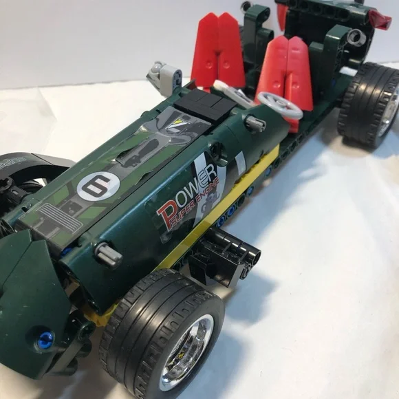 Building Block Racing Cars generic as is no instructions pull back working - Picture 6 of 10